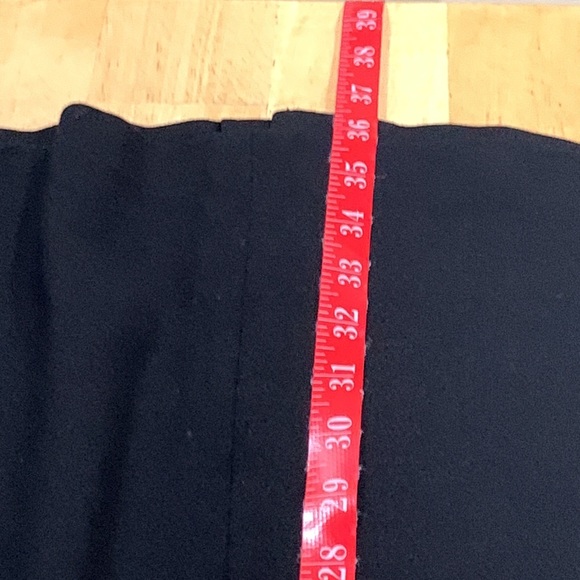 Talbots size large petite classic black dress rayon/nylon/spandex fabric. See - Picture 15 of 16